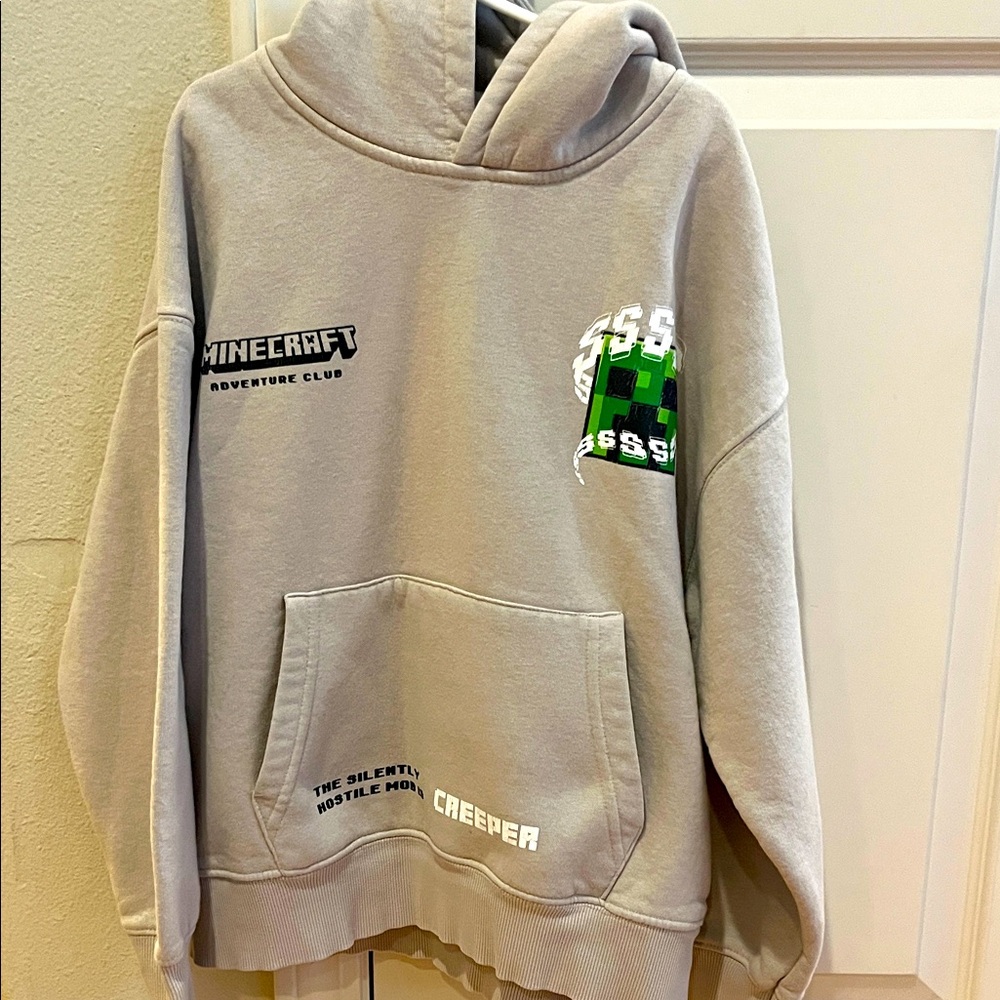 Zara x Minecraft 9 Hooded Sweatshirt